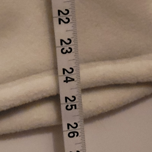 Athletics Work Women's Winter Jacket Size Small Cream and Brown Long Sleeves - Picture 9 of 13